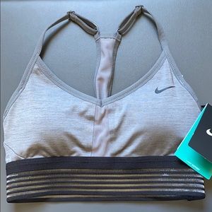 NWT Nike Pro Indy light support mesh sports bra